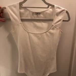 Aritzia White Bodysuit! Size Small